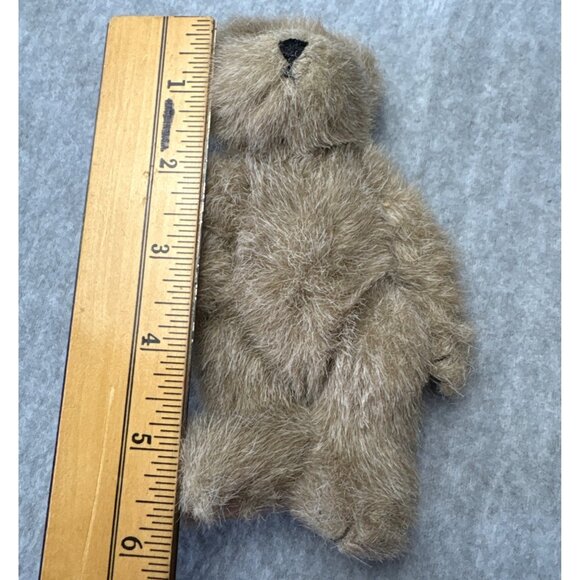 Boyds 1994 Gettysburg PA Plush Teddy Bear 6" Beige Handmade - Picture 6 of 10